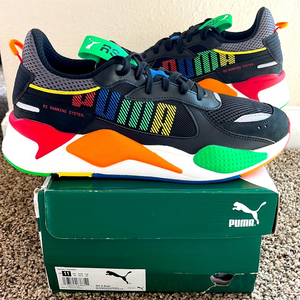 ❤️💚 PUMA RS-X BOLD 💙🧡